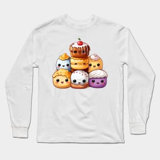 Cute Ice Cream Dream Long Sleeve T-Shirt